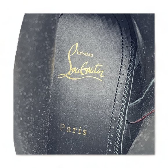 Christian Louboutin Aiglissima 80 Leather Ankle Boots - Picture 6 of 10
